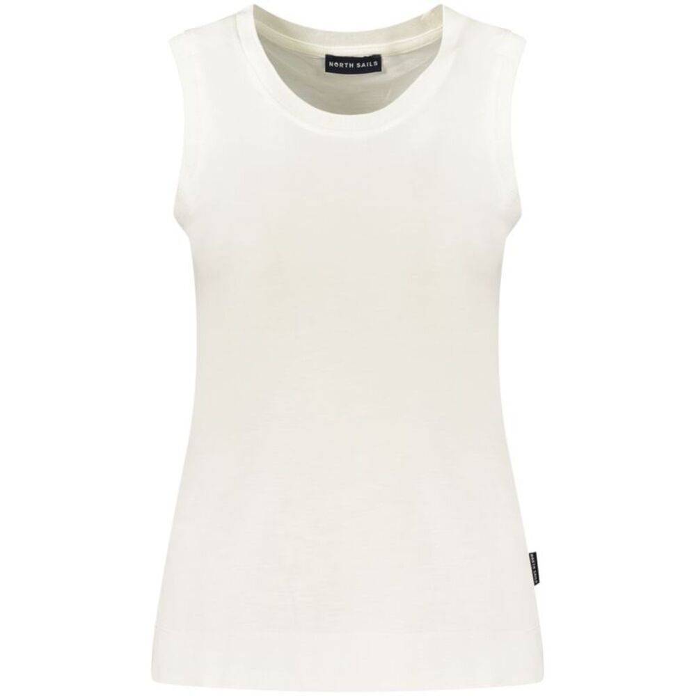 North Sails White Modal Women's Tank Women's Top